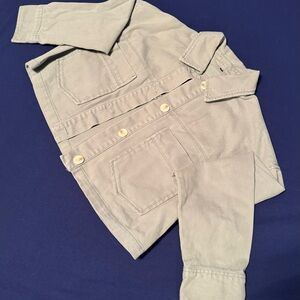 BLANKNYC Cotton Twill Crop Jacket